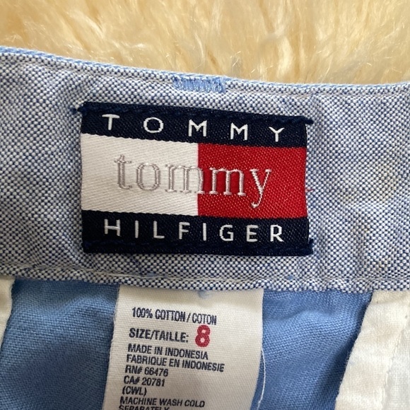 Tommy Hilfiger pleated blue pants size 8 - Picture 3 of 8